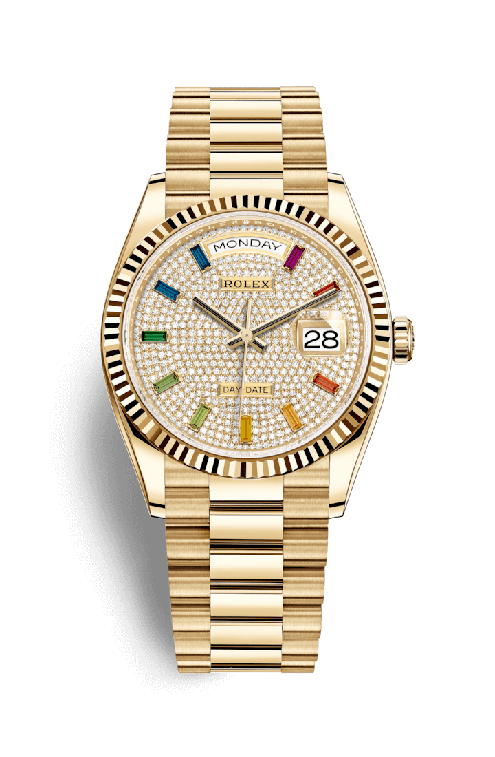 Rolex Day-Date (40mm) President 228206 Romans Diamond Replica