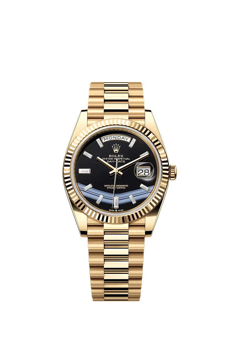 Rolex Day-Date ll (40mm) President 228206 Romans Blauw Replica