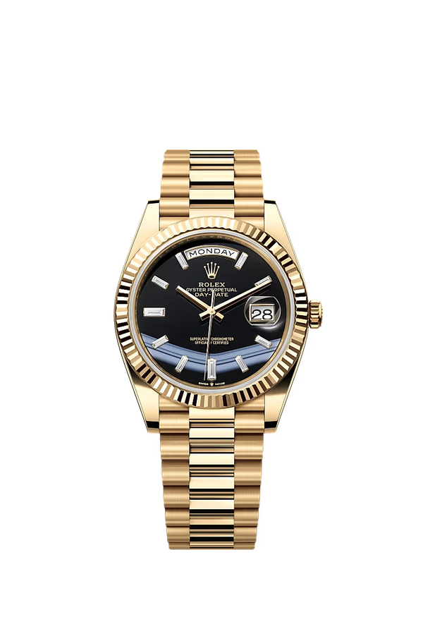 Rolex Day-Date ll (40mm) President 228206 Romans Blauw Replica