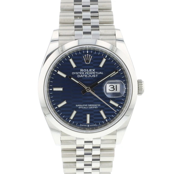 Rolex Datejust 19/2 (41mm) 126300 Jubilee (Blauwe wijzerplaat) Blue