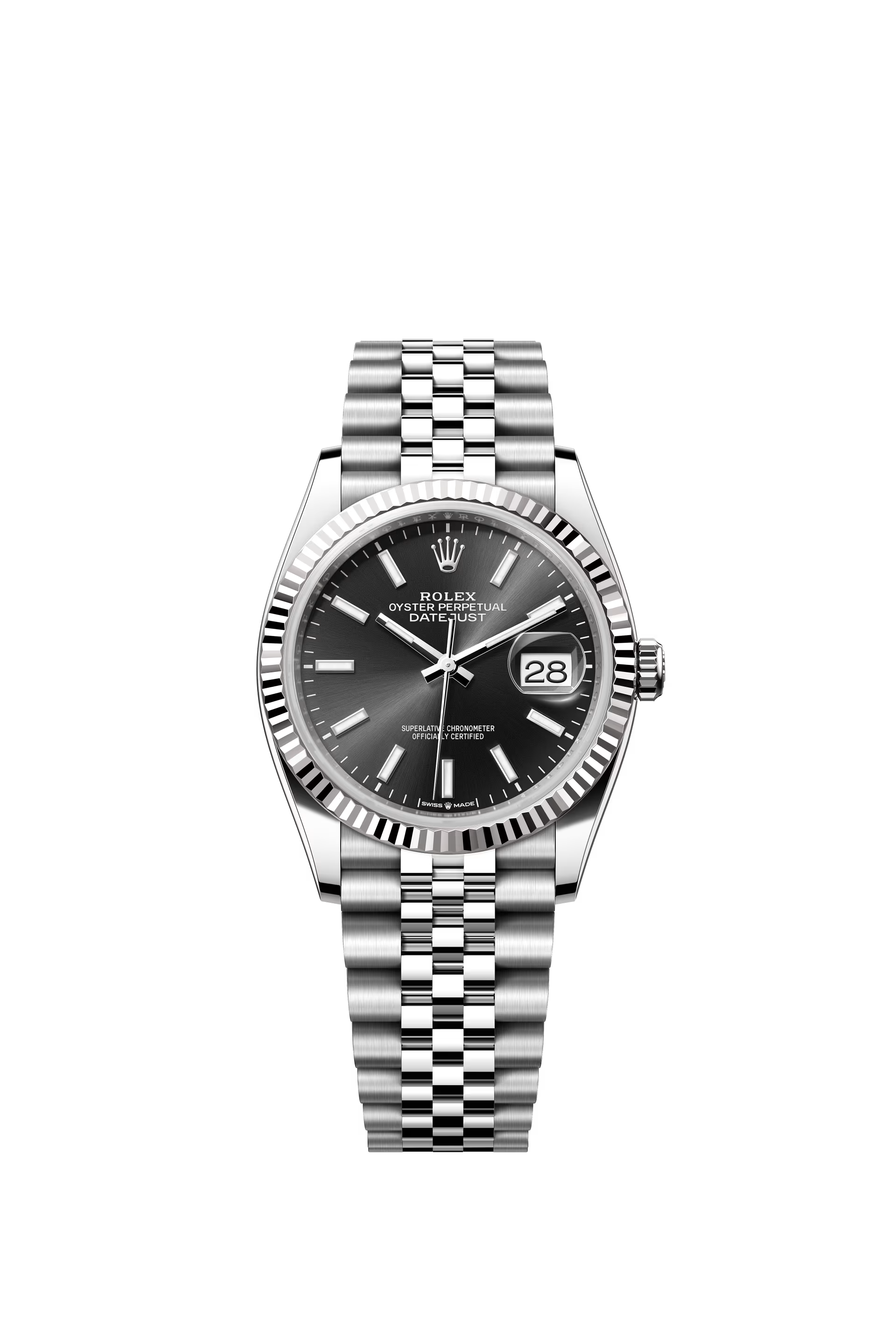 Heren Rolex Datejust ll (41mm) 126334 Jubilee Steel Black Dial 2022 Replica