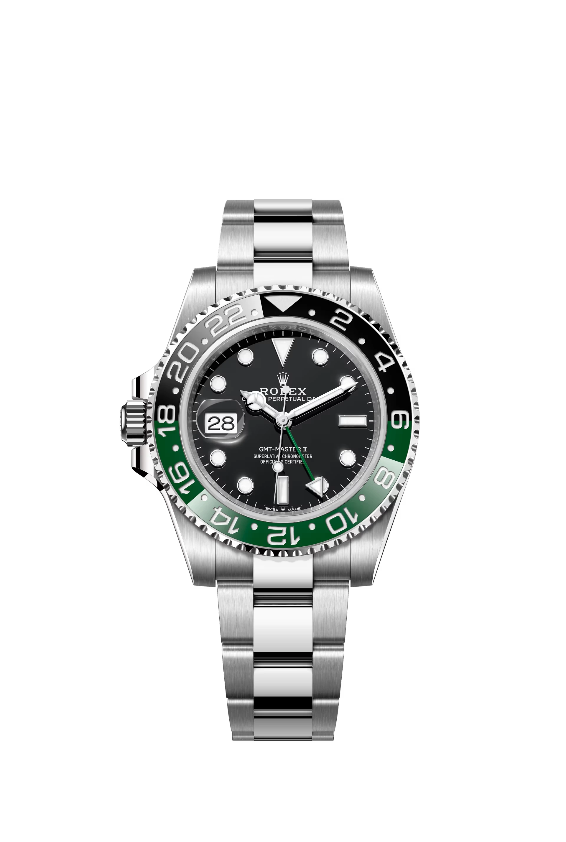 Replica Rolex GMT-Master II Heren Oyster Horloge (40mm) 126713GRNR