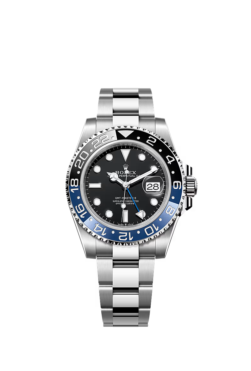 Replica Rolex GMT-Master II Heren Oyster Horloge (40mm) 126713GRNR