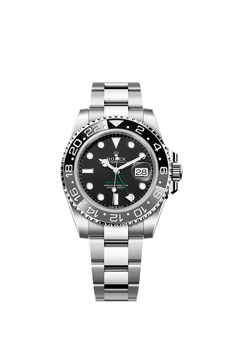 Replica Rolex GMT-Master II Heren Oyster Horloge (40mm) 126713GRNR