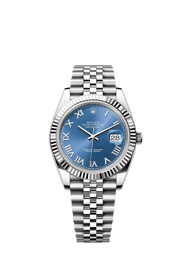 Heren Rolex Datejust ll 17/5 (41mm) (Jubilee band) 126334 Blue Romans Replica