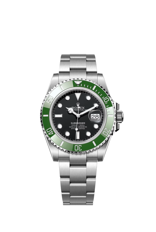 Replica Rolex Heren Submariner Jubilee (41mm) 126610Z Groen Hulk