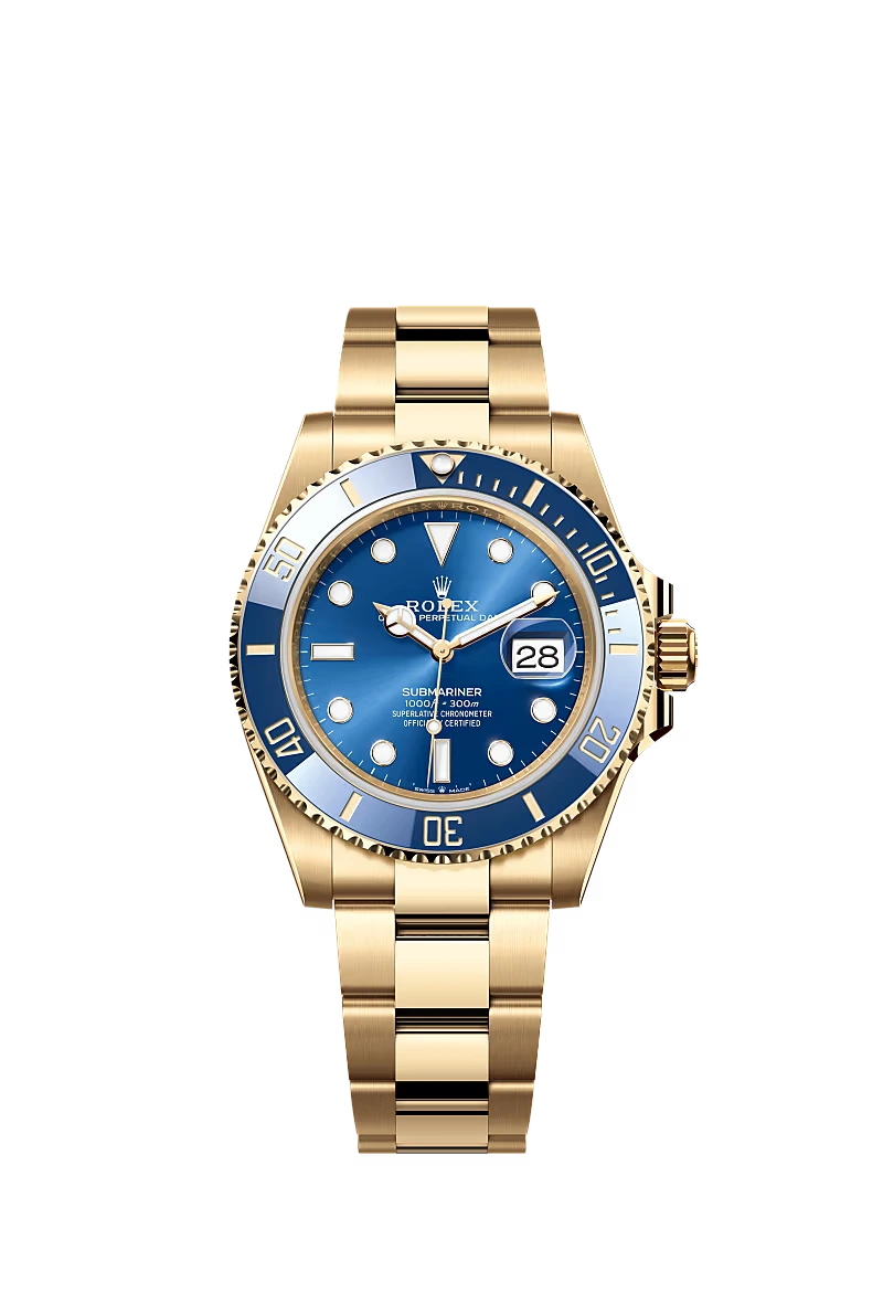 Replica Rolex Heren Submariner Oyster (41mm) 126610Z Goud