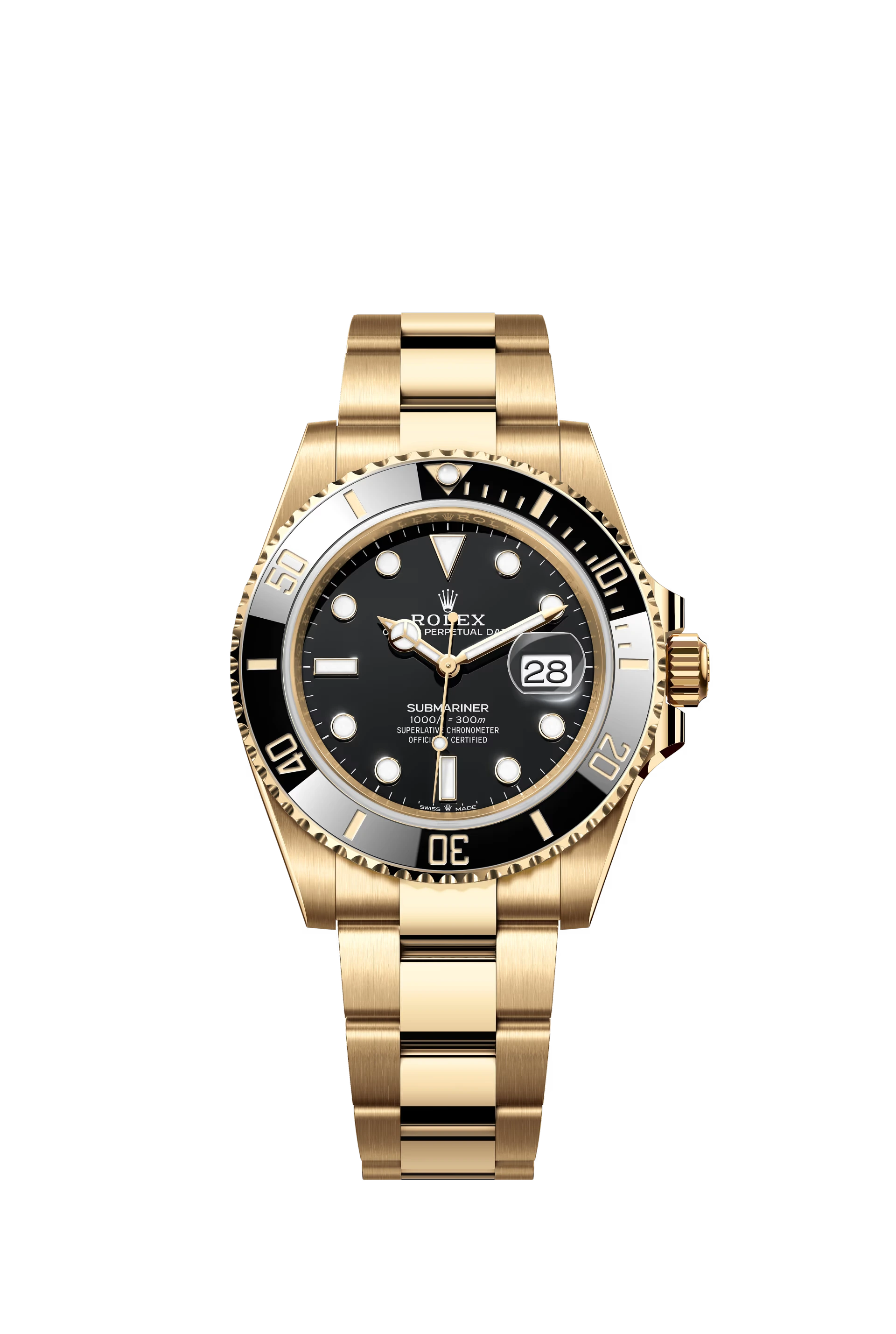 Replica Rolex GMT-Master II Heren Oyster (40mm) 126711CHNR Goud