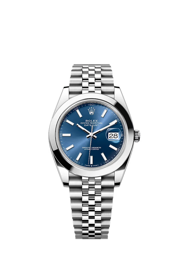 Mannen Rolex Datejust II Blauw (41mm) Replica