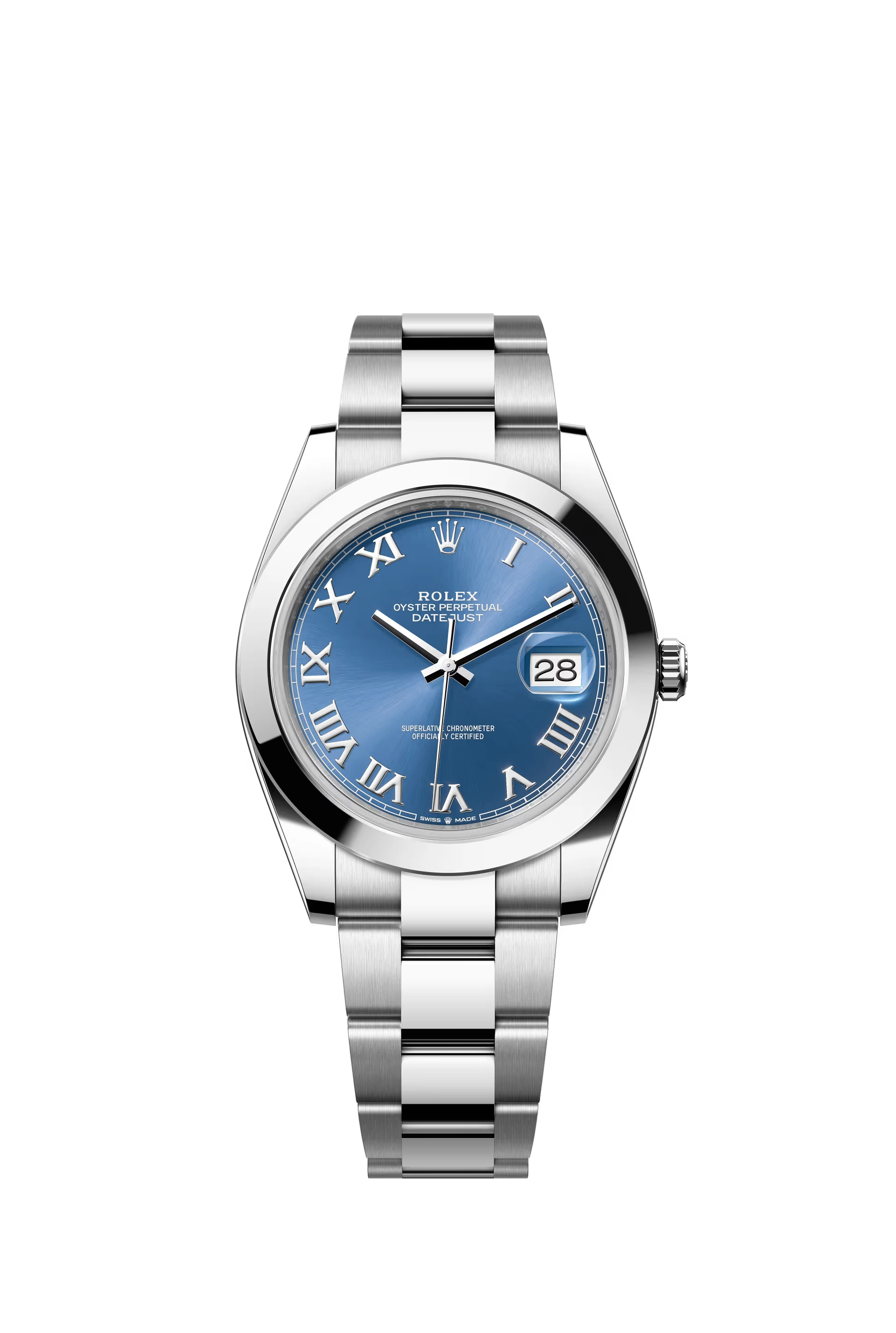 Rolex Datejust 126334 Dial Oyster (41mm) Blauw Replica